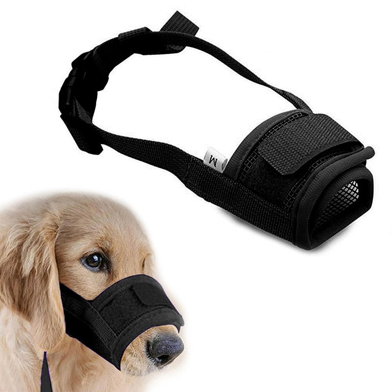 Adjustable Anti Barking Pet Dog Muzzle For Small Large Dogs Mask